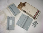 Lot Of 3 Henry Soss 4.5" X Template Full Mortise Steel Hinges Primer 450T. Fixed Price $19.99.