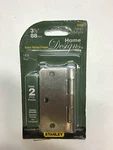 Stanley National Hardware V8030 3-1/2" Door Hinge Satin Nickel, Pack. Fixed Price $11.19.