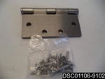 Stanley 4.5" X Concealed Bearing Steel Hinge 445-8441 26D, CB179. Fixed Price $17.94.