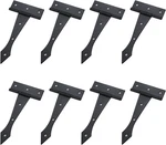 8PCS Strap Hinges Black Tee Decorative Door Hardware Gate. Fixed Price $26.99.