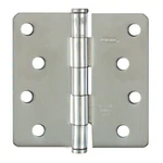 Stainless Steel 1/4" Round Corner Full Mortise Door Hinge (1 Piece). Fixed Price $27.39.