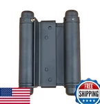 Hinge Outlet Adjustable Double Action Spring Saloon Cafe Door 4" Matte Bla. Fixed Price $104.34.