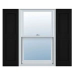 Builders Edge, Inc. 040140059002 Raised Panel Vinyl Shutters. Fixed Price $77.10.