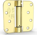 Goldenwarm 6 Pack 4" Polished Brass Self-closing Door Hinges 5/8" Radius. Fixed Price $74.98.