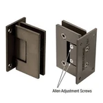 C.r. Laurence V1E3370RB Crl Oil Rubbed Bronze Vienna Series Adjustable Wall. Fixed Price $56.50.