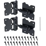 Auxdee 90 Degree Self Closing Gate Hinges Heavy Duty Vinyl Fence Kit & .... Fixed Price $46.99.