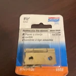 National Hardware N141-754 V508 Removable Pin Hinges Brass Finish , 2 Pack. Fixed Price $6.99.