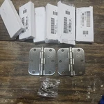 12 Pack Cal-royal Hinges 3.5 Satin Nickel Interior For Doors US15. Fixed Price $26.98.
