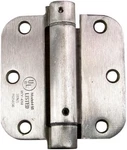 Adjustable Spring Hinges, 3.5 Inch With 5/8 Radius Satin Nickel, Self Cl. Fixed Price $41.99.