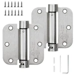 Sophia 2 Pack Self-closing Door Hinge 3.5 Inch Rounded 5/8 Radius, Spring Hin.... Fixed Price $26.23.
