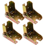 4 Pcs Folding Bracket Hinges, 90 Extended Self-locking Hinge,.... Fixed Price $16.95.