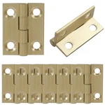 Murtenze 8 Pcs 1 Inch Mini Solid Brass Hinges Cabinet. Fixed Price $11.75.