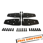 Crown Automotive RT34094 Black Door Hinge Set For 1997-2006 Jeep Wrangler Tj. Fixed Price $92.40.