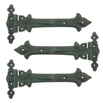 Wrought Iron Strap Hinge 9 Inch Southern Charm Rust Resistant Barn Pack Of 3. Fixed Price $44.99.