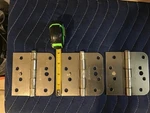 4 X Commercial Grade Heavy Duty Door Hinges Lot Of 3 Jeldwen Radius. Fixed Price $15.00.