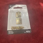 National Hardware N211-276 Solid Brass Decorative Narrow Hinge 3/4 X 11/16 In.. Fixed Price $9.99.