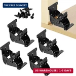 Ydajiuri Folding Brackets 4 Pack, Heavy-duty Self-locking Hinges With Screws,. Fixed Price $16.23.