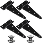 8 Inch Hinges, Heavy Duty T-strap Shed Door Gate Tee. Fixed Price $45.21.