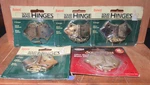 Lot Of 5 2X Brainerd Solid Brass Butterfly Hinges 1 3/4" 3" Cabinet Door. Fixed Price $19.95.