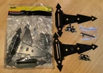 2 Pair Stanley 7 Heavy Duty Self Closing Spring Tee Hinge 61-1544 SP1396. Fixed Price $29.98.