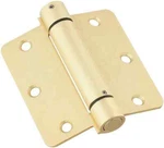 National Hardware N185-199 V521 Round Corner Spring Hinge, Brass Pk. Fixed Price $20.00.