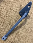 1960 - 1966 Chevy Truck Driver Mirror Arm Suburban Fleetside Stepside Blue. Fixed Price $34.00.