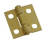National Hardware N145-946 Brass Steel Flush/full Inset Narrow Hinge In.. Fixed Price $8.99.