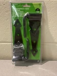 The Hillman Group 852532 7" Ornamental Screw Hook And Strap Hinge Set - Black. Fixed Price $14.97.
