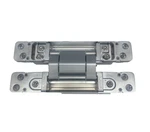R38588, Sugatsune 7.5" 3D Adjustable Concealed Hinge Satin Chrome Nickel Plated. Fixed Price $70.38.