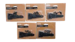 5-PACK Everbilt 4 In. Black Heavy Duty Decorative Strap Hinge. Fixed Price $32.99.