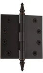 Nostalgic Warehouse 4 Steeple Tip Heavy Duty Square Corners Door Hinge Bronze. Fixed Price $24.99.