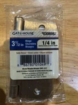Gate House 1/2 Hinge Satin Nickel 0308892. Fixed Price $10.99.