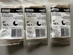 (3) Stanley National Hardware N830-171, 4" Door Hinges W/ Screws, Antique Brass. Fixed Price $15.99.