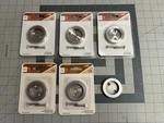6-PACK Lot National N187-054 1-3/8" Stainless Steel Sliding Barn Door Cup Pull. Fixed Price $40.69.