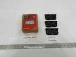12 New Everbilt Satin Nickel Door Hinges 3-1/2" X 5/8" Radius + (3) Black, Open. Fixed Price $20.90.