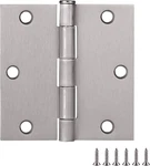 Hinges For Interior Doors 3-PACK X 3-1/2-INCH, Design House Squa. Fixed Price $10.56.