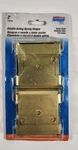 National Hardware N115-303 3" Double Acting Door Spring Hinges Brass Finish 2 Pk. Fixed Price $20.00.