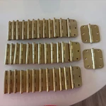 Emtek 96133US7, 5/8" Radius Residential Duty Hinge 3.5" - French Antique *read*. Fixed Price $350.00.
