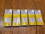 Lot Of (5) Packages Stanley 3" Door Hinges 08-1400 Steel / Satin Brass Finish. Fixed Price $24.99.