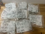 Lot 8X Ikea 4PKS Soft-closing Komplement Hinges 302.145.04 Nip New 2143-3. Fixed Price $99.95.