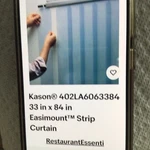 Kason 402LA6063384 X Easimount Strip Curtain. Fixed Price $65.00.