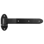 4 Pack 12" Black Strap Gate Hinges, Heavy Duty Shape Cranked Band Lift Off .... Fixed Price $52.17.