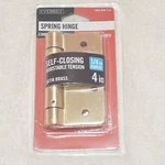 Everbilt Spring Hinge Satin Brass X 1/4" Radius 1005694710. Fixed Price $9.99.