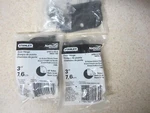 New Lot Of 3 Stanley SPB512 Square Corners Round Door Hinge Oil Rubbed Bronze. Fixed Price $12.50.