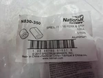 (pack Of 10) National Hardware SPB3231 Series N830-350 Ferrules & Stops 1/16". Fixed Price $17.99.