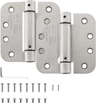 Home Master Hardware Self Closing Door Hinges, 4 Inch Spring Loaded Adju. Fixed Price $30.99.