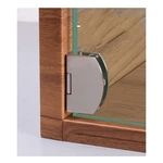 2 Pieces Cabinet Glass Door Hinges 90-DEGREE Frameless Fo.... Fixed Price $20.54.