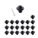 20 Piece Black Wrought Iron Cabinet Knob Round 1-1/8" Dia. Renovators Supply. Fixed Price $271.99.