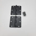 (2) Cal-royal 3-1/2 In. Full Mortise Plain Bearing Hinge Flat Black RH61 US1. Fixed Price $10.44.