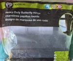 Boerboel Gate Solutions Heavy Duty Butterfly Hinge For Vinyl, Wood, Metal. Fixed Price $24.00.